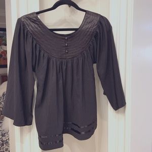 **2/$25**BCBG boat neck collar blouse.